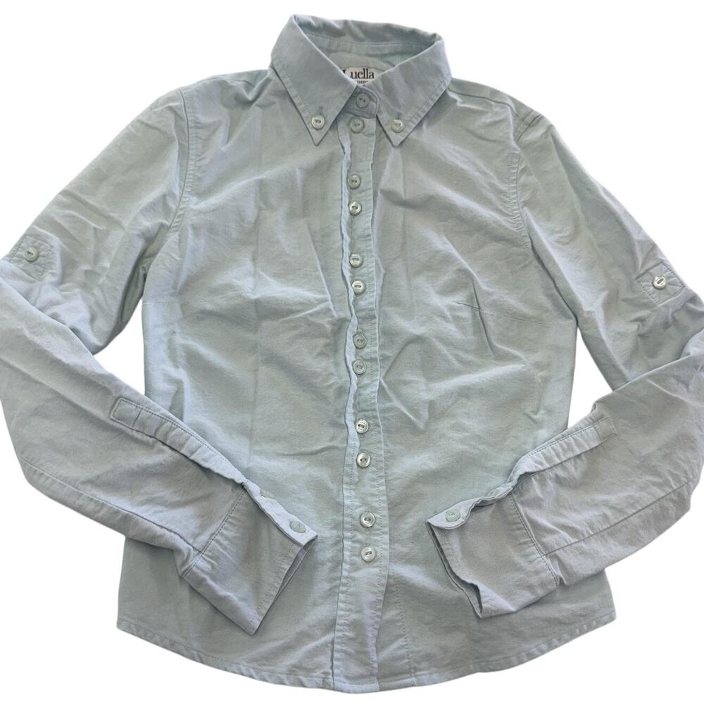 Luella For Target‎ Shirt Womens XS Button Down Long Sleeve Fitted Casual Top